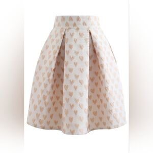 Chicwish Heart Skirt, Medium, With Tags